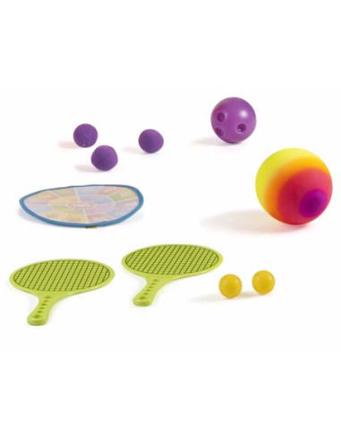 FEBER Dom Aktywności Wielofunkcyjny Domek  6 w 1 z Dołączonymi Grami