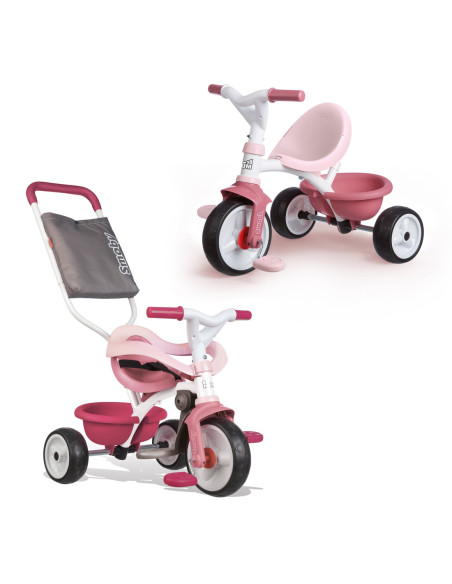 SMOBY Rowerek Trójkołowy Be Move Komfort Różowy