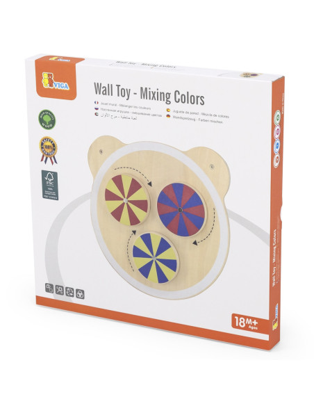 VIGA Drewniana Tablica Kolory Certyfikat FSC