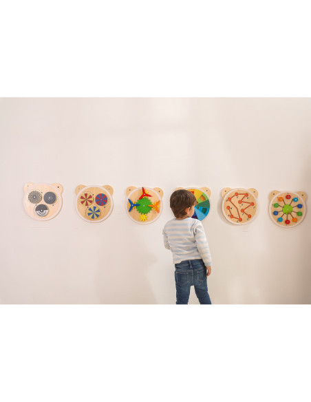 VIGA Drewniana Tablica Dopasuj Cyferki Certyfikat FSC