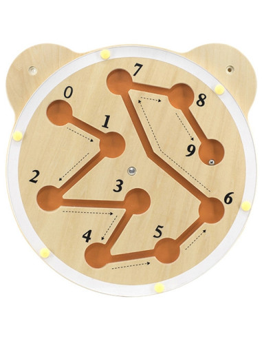 VIGA Drewniana Tablica Labirynt Certyfikat FSC