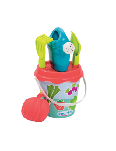 ECOIFFIER Wiadro Garnitowane z Akcesoriami 17 cm