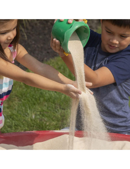 STEP2 Duża Piaskownica Stół z Pokrywą Tor Samochodowy