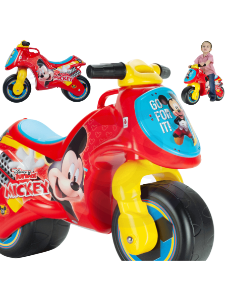 INJUSA Myszka Miki Jeździk Motor Rowerek Biegowy