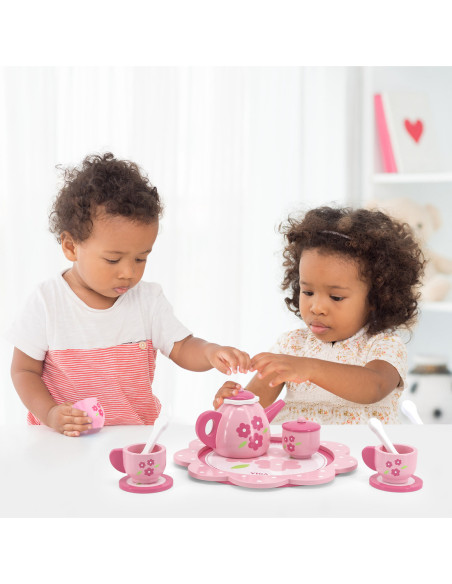 VIGA Zestaw Serwis do Herbaty i Kawy na Tacy 12 el.