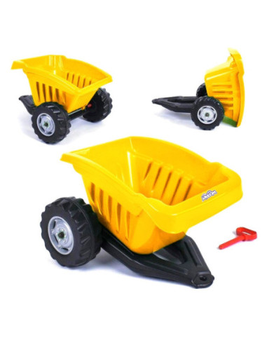 WOOPIE Przyczepka ACTIVE TRAILER Żółta 35 kg