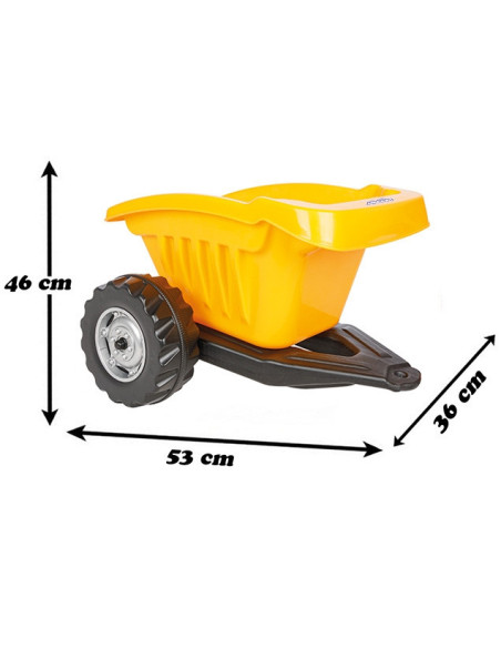 WOOPIE Przyczepka ACTIVE TRAILER Żółta 35 kg