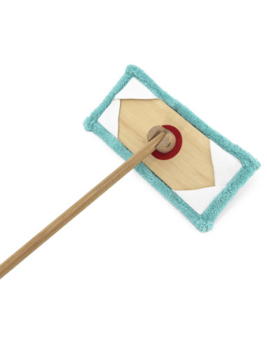 VIGA Drewniany Zestaw Narzędzi do Sprzątania 6 el.