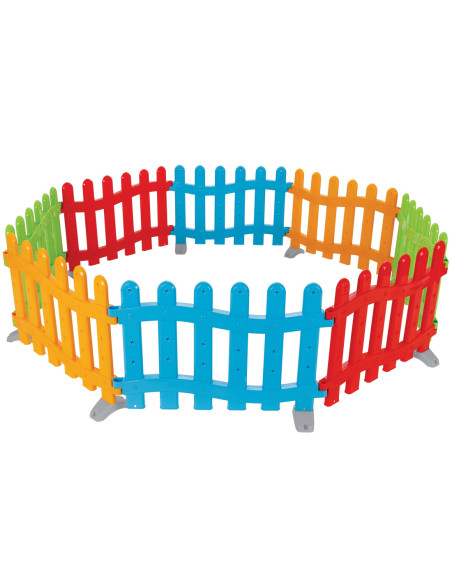 WOOPIE Kolorowy Płotek Kojec Dziecięcy Kącik Zabaw