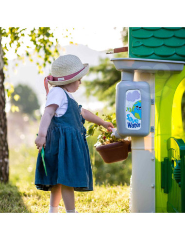Feber Domek ogrodowy Eco Karmnik Segregacja Odpadów Imitacja Panelu Słonecznego