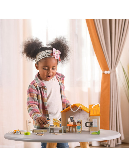 VIGA Drewniana Klinika dla zwierząt Szpital Weterynarz