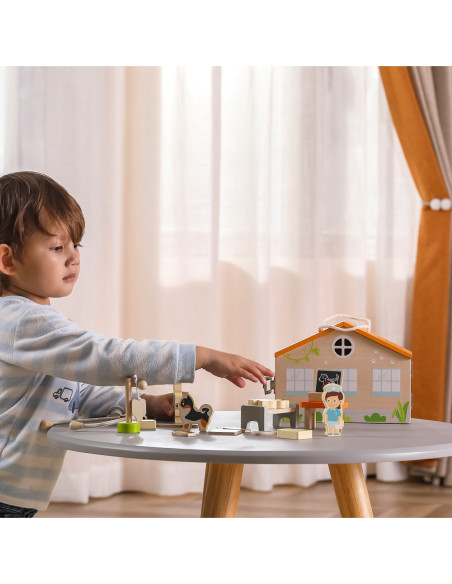 VIGA Drewniana Klinika dla zwierząt Szpital Weterynarz