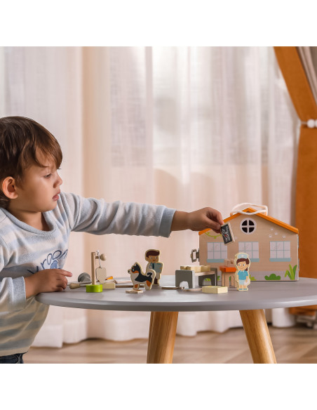 VIGA Drewniana Klinika dla zwierząt Szpital Weterynarz