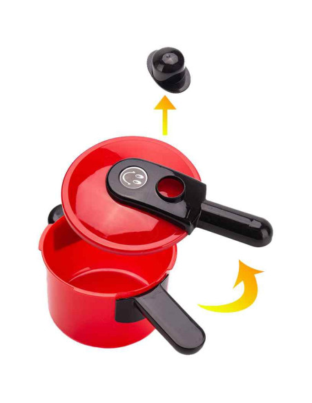 WOOPIE Kuchnia dla Dzieci Duży Zestaw XXL Akcesoria Garnki 36 el.