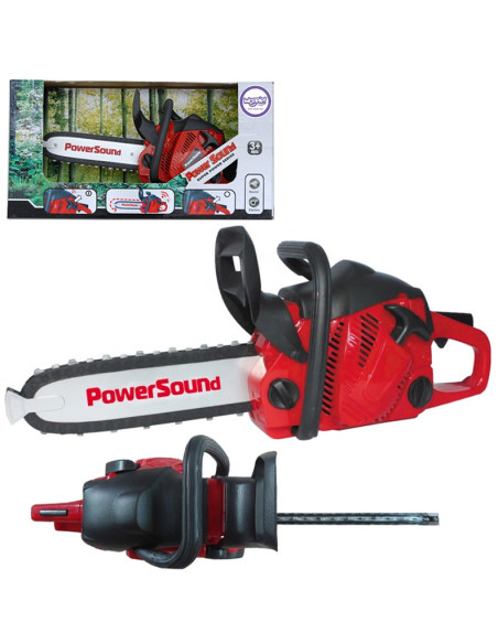 WOOPIE Piła Motorowa Łańcuchowa Dla Dzieci Gumowy Obrotowy Łańcuch