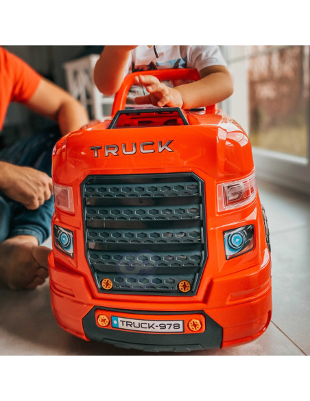 WOOPIE Wielka Ciężarówka Zestaw do składania montażu + akcesoria