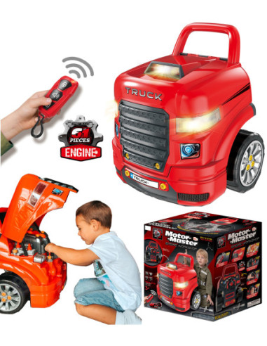 WOOPIE Wielka Ciężarówka Zestaw do składania montażu + akcesoria