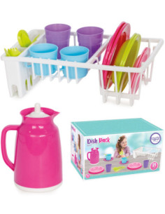 WOOPIE Kitchen Accessories Set: Dish Drainer, Kettle, 21 pcs.