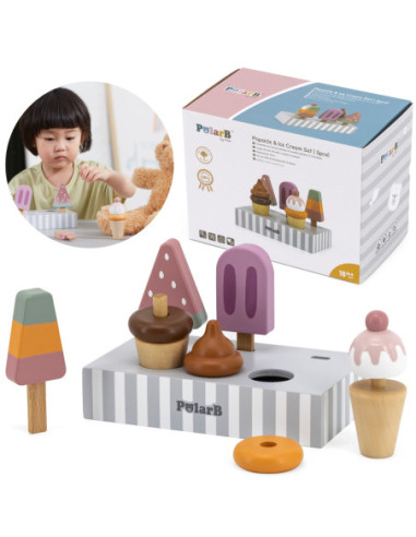 VIGA PolarB Lody na Patyku ze Stojakiem 5 szt.