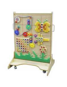 MASTERKIDZ Drewniana Tablica STEM Wolnostojąca 2