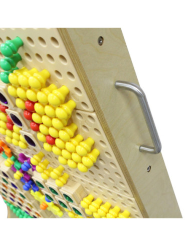 MASTERKIDZ Drewniana Tablica STEM Wolnostojąca