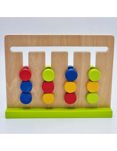 TOOKY TOY Gra Logiczna Układanka na Czas Kolory 30 Wzorów