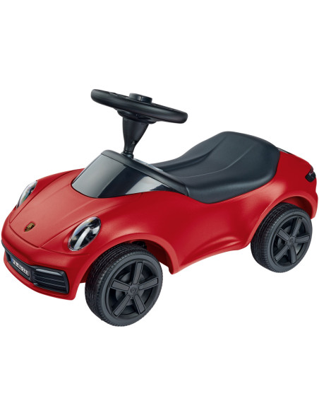 BIG Czerwony Jeździk Porsche 911 Klakson Ciche Koła