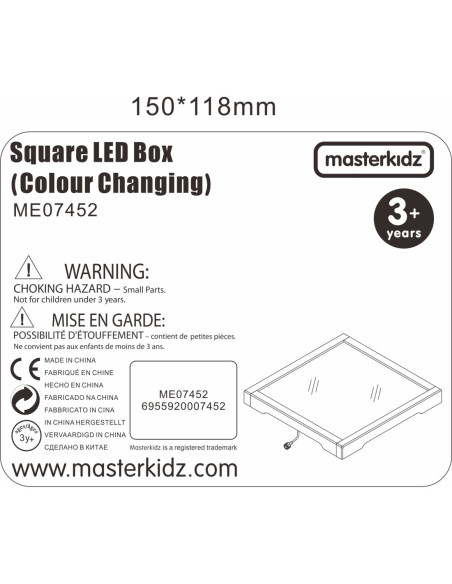 MASTERKIDZ Panel Świetlny LED Zmiana koloru