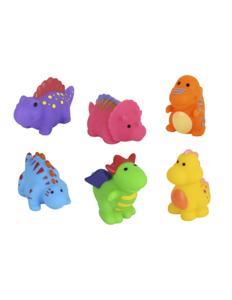 TOOKY TOY Drewniane Klocki Układanka Edukacyjna + 6 Figurek do zabawy 12 el.