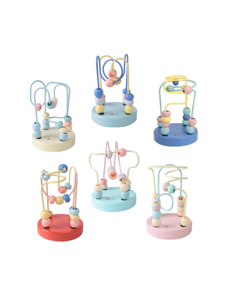 CLASSIC WORLD Pętla Motoryczna Logiczna Przeplatanka Edukacyjna Labirynt dla Dzieci 1 szt.