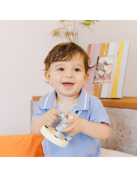 CLASSIC WORLD Pętla Motoryczna Logiczna Przeplatanka Edukacyjna Labirynt dla Dzieci 1 szt.