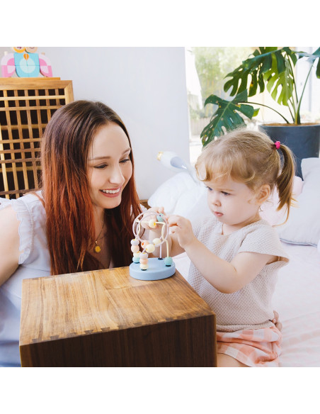 CLASSIC WORLD Pętla Motoryczna Logiczna Przeplatanka Edukacyjna Labirynt dla Dzieci 1 szt.