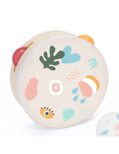 CLASSIC WORLD Zestaw Instrumenty Muzyczne dla Dzieci Cymbałki Bębenek Grzechotka  5 el.