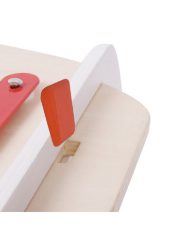 CLASSIC WORLD Zestaw Instrumenty Muzyczne dla Dzieci Ksylofon Tarka Cymbałki Bębenki Talerz Pałeczki Trójkąt Dzwonek 9 el.