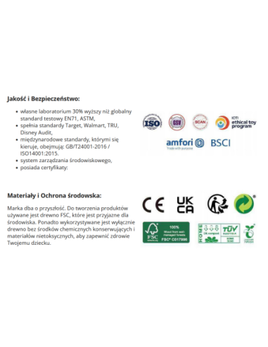 CLASSIC WORLD Drewniana Gra Łowienie Rybek Zestaw 2 Wędki 24 el.