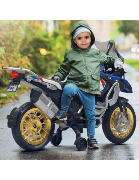 INJUSA MOTOR ELEKTRYCZNY BMW R1250 ADVENTURE 12V DODATKOWE KÓŁKA