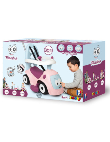 SMOBY Jeździk Maestro 4w1 Niebieski