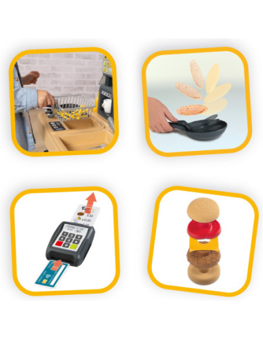 SMOBY Bar Szefa Kuchni 2w1