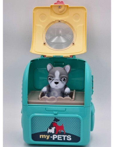 WOOPIE Pies Przenosny Zestaw Pielęgnacyjny 2w1 w Plecaku Transporter