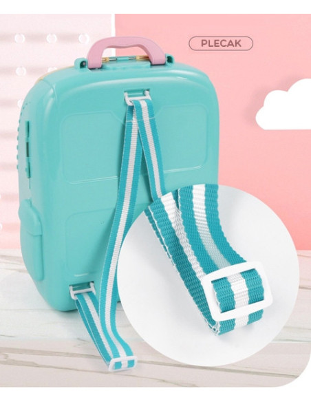 WOOPIE Pies Przenosny Zestaw Pielęgnacyjny 2w1 w Plecaku Transporter