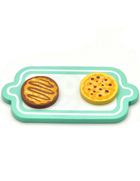 TOOKY TOY Drewniany Ekspres do Kawy dla Dzieci + Akcesoria