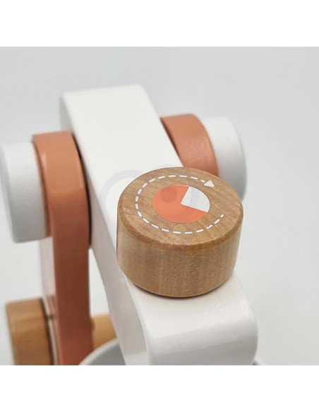 TOOKY TOY Drewniany Ekspres do Kawy dla Dzieci + Akcesoria