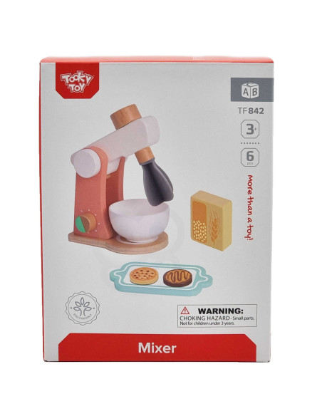 TOOKY TOY Drewniany Ekspres do Kawy dla Dzieci + Akcesoria