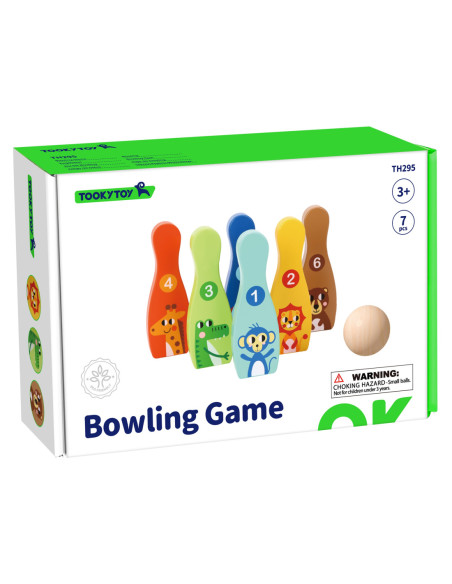 WOOPIE Kręgle dla Dzieci  6 szt. + 2 Piłki