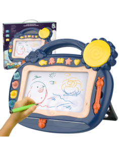 WOOPIE Znikopis Tablica Magnetyczna Kolorowa Stempelki