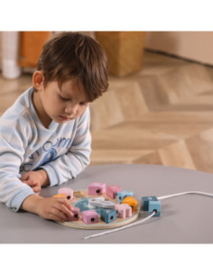 VIGA PolarB Sorter Kształtów Zegar nawlekanka 2