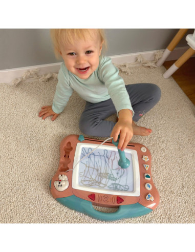 Znikopis Interaktywna Tablica Magnetyczna Tablet Graficzny Muzyka Swiatło