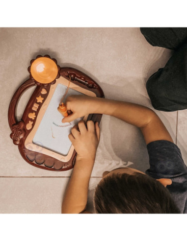 WOOPIE Znikopis Tablica Magnetyczna Kolorowa Stempelki