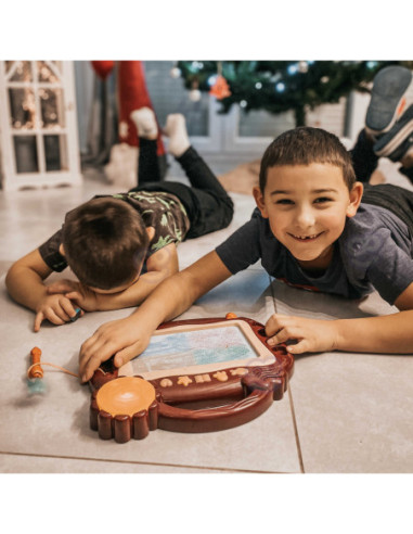 WOOPIE Znikopis Tablica Magnetyczna Kolorowa Stempelki