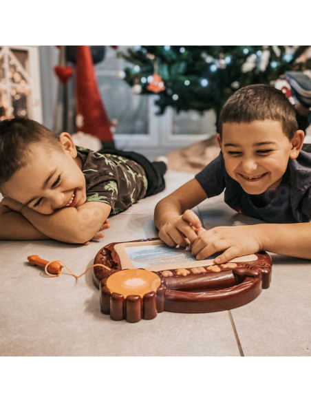 WOOPIE Znikopis Tablica Magnetyczna Kolorowa Stempelki